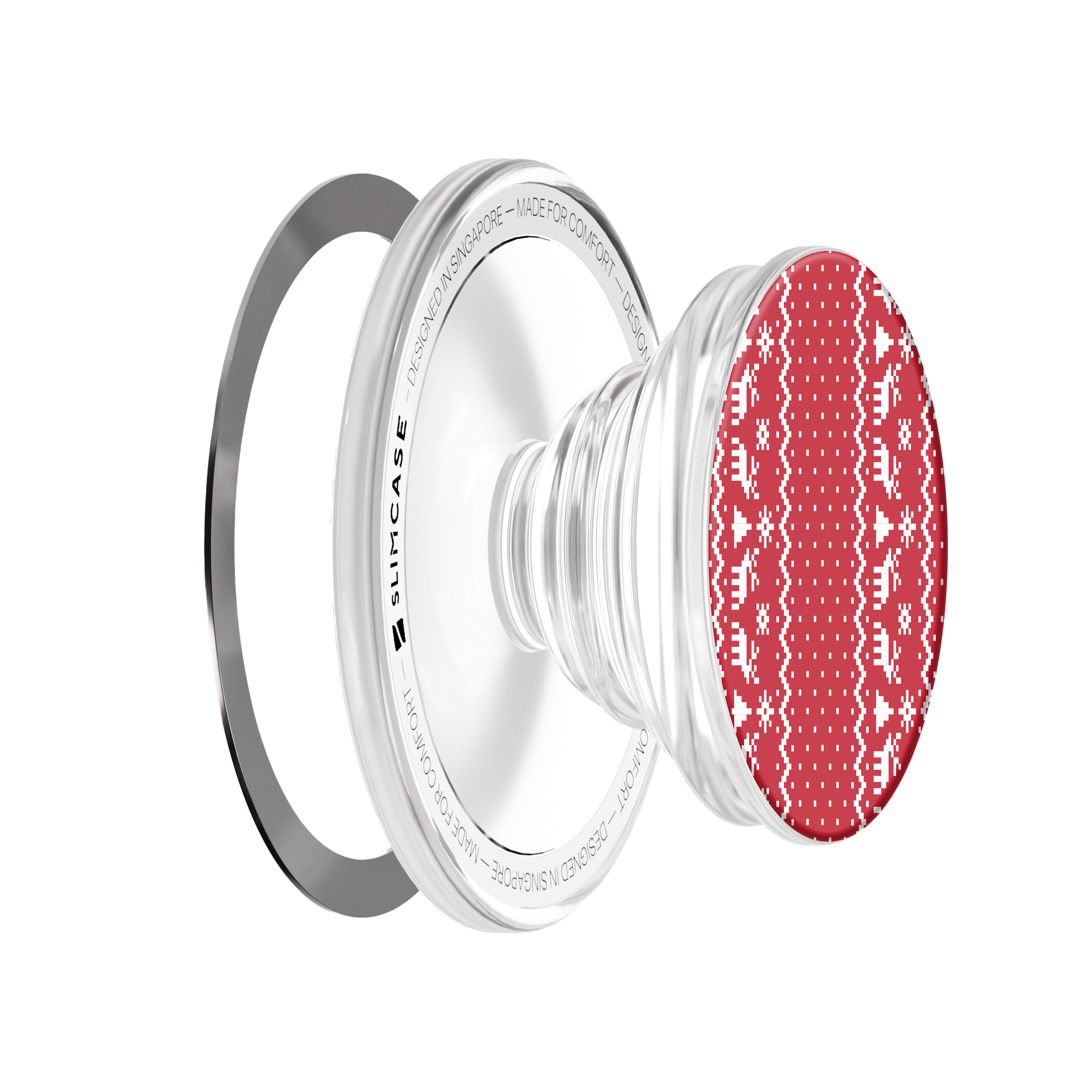 Magnetic PopGrip, Adapter Ring Plate included