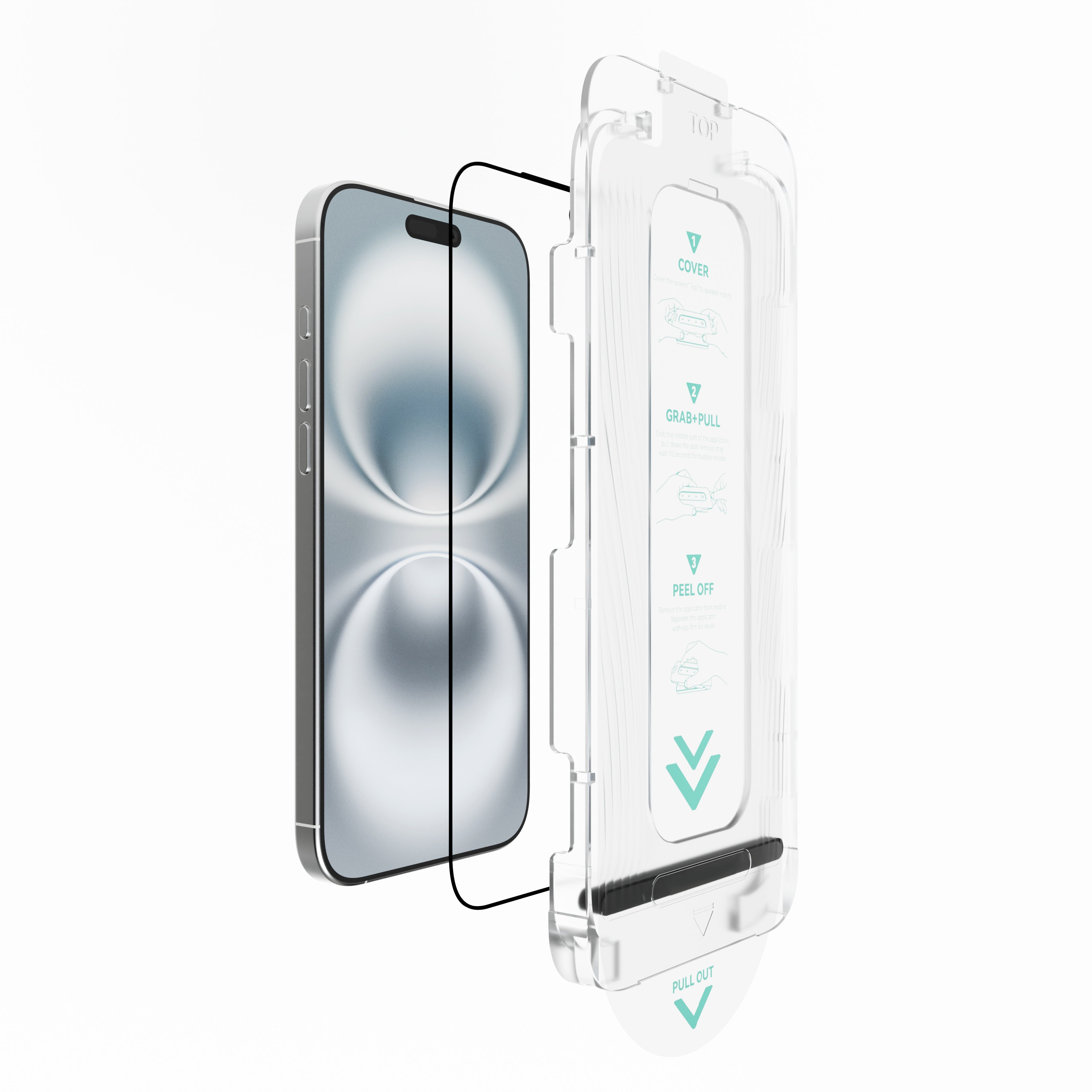 Slim Tempered Glass for iPhone 16 Series